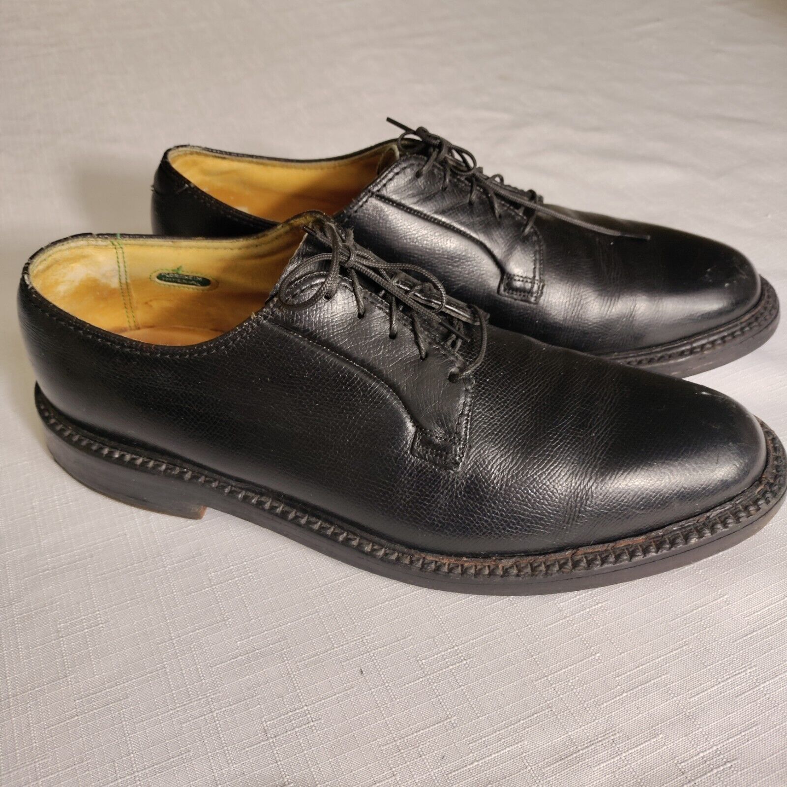 Vintage Florsheim Imperial Shoes Mens Size 8D 92611 V Cleat  (2) 5 Nail
