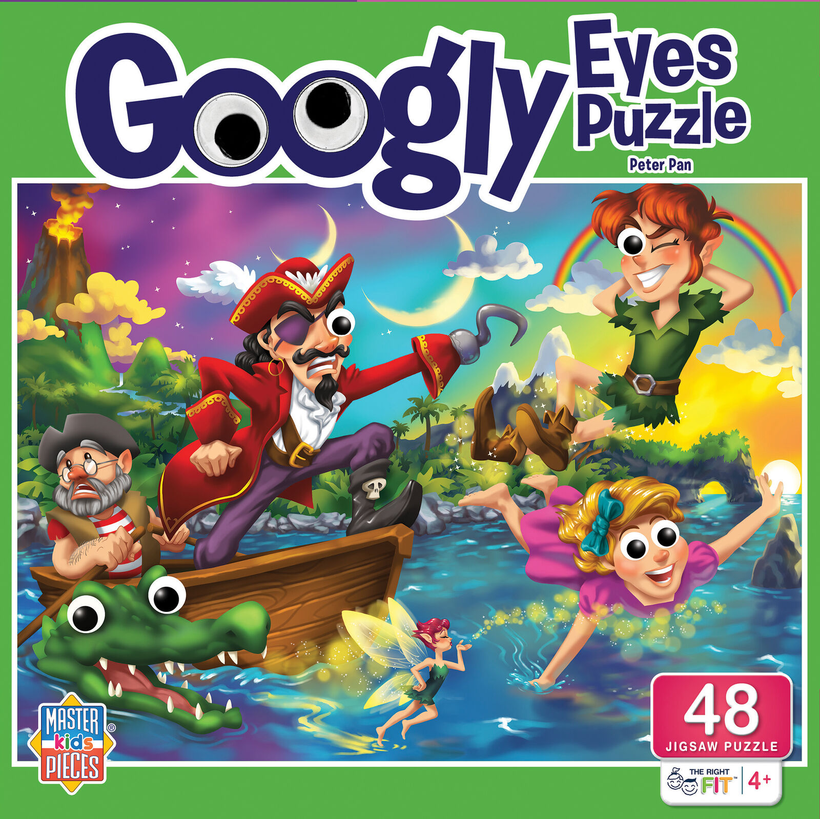 MasterPieces - Googly Eyes - Peter Pan 48 Piece Jigsaw Puzzle