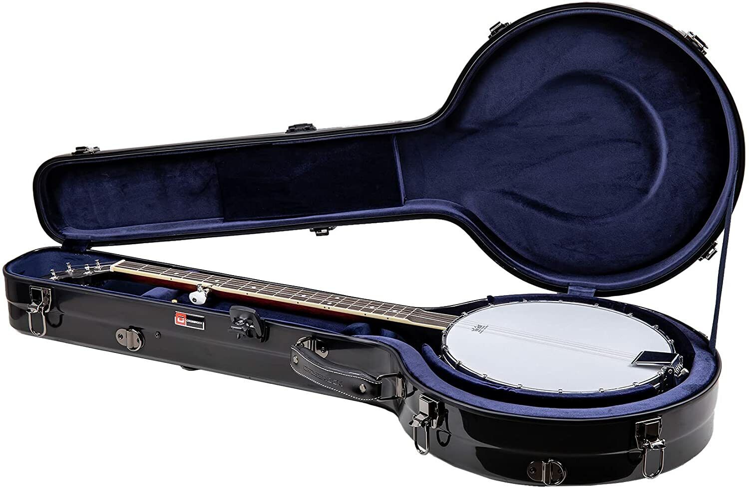 Crossrock  Fiberglass 5-String Openback Banjos Hard Case for 11~12.5 inches
