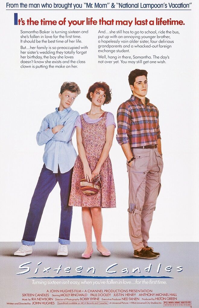 Sixteen Candles movie poster 11 x 17 inches - Molly Ringwald poster