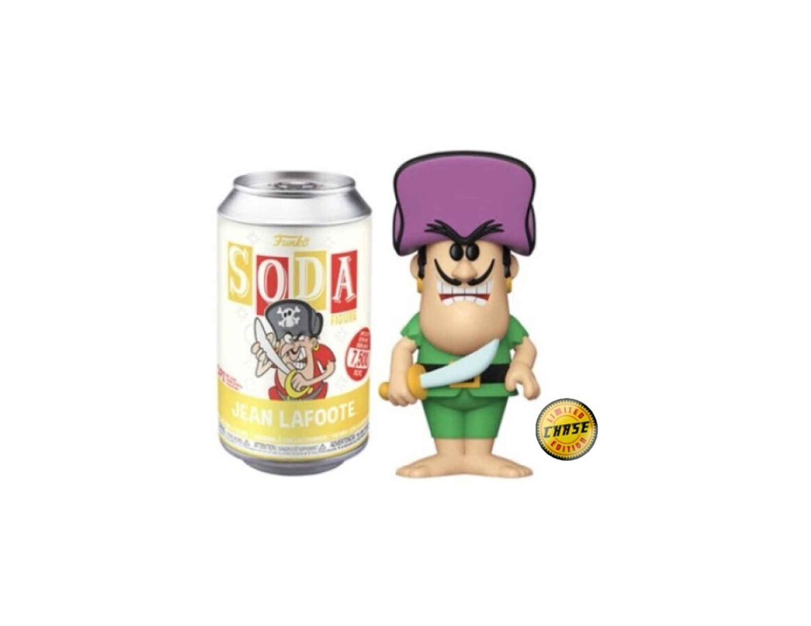 Funko Soda Cap\'n Crunch- Jean LaFoote (Chase & Common) (Opened) (Limited 7,500)