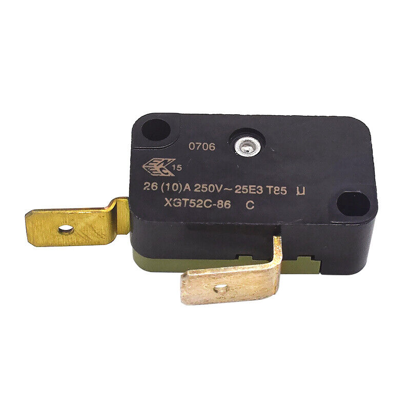 1pc Saia-burgess Micro Switch 2 pin 26(10)A 25E3 T85 Normally Open XGT52C-86