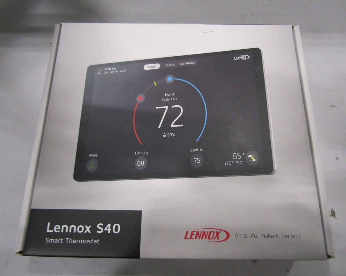 2024 Lennox iComfort S40 Ultra Smart Thermostat 2023 Green Builder sustainable p
