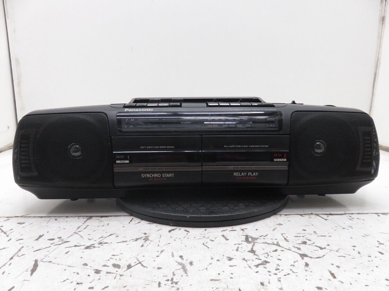 Panasonic RX-FT510 Stereo Radio Cassette Recorder - Read