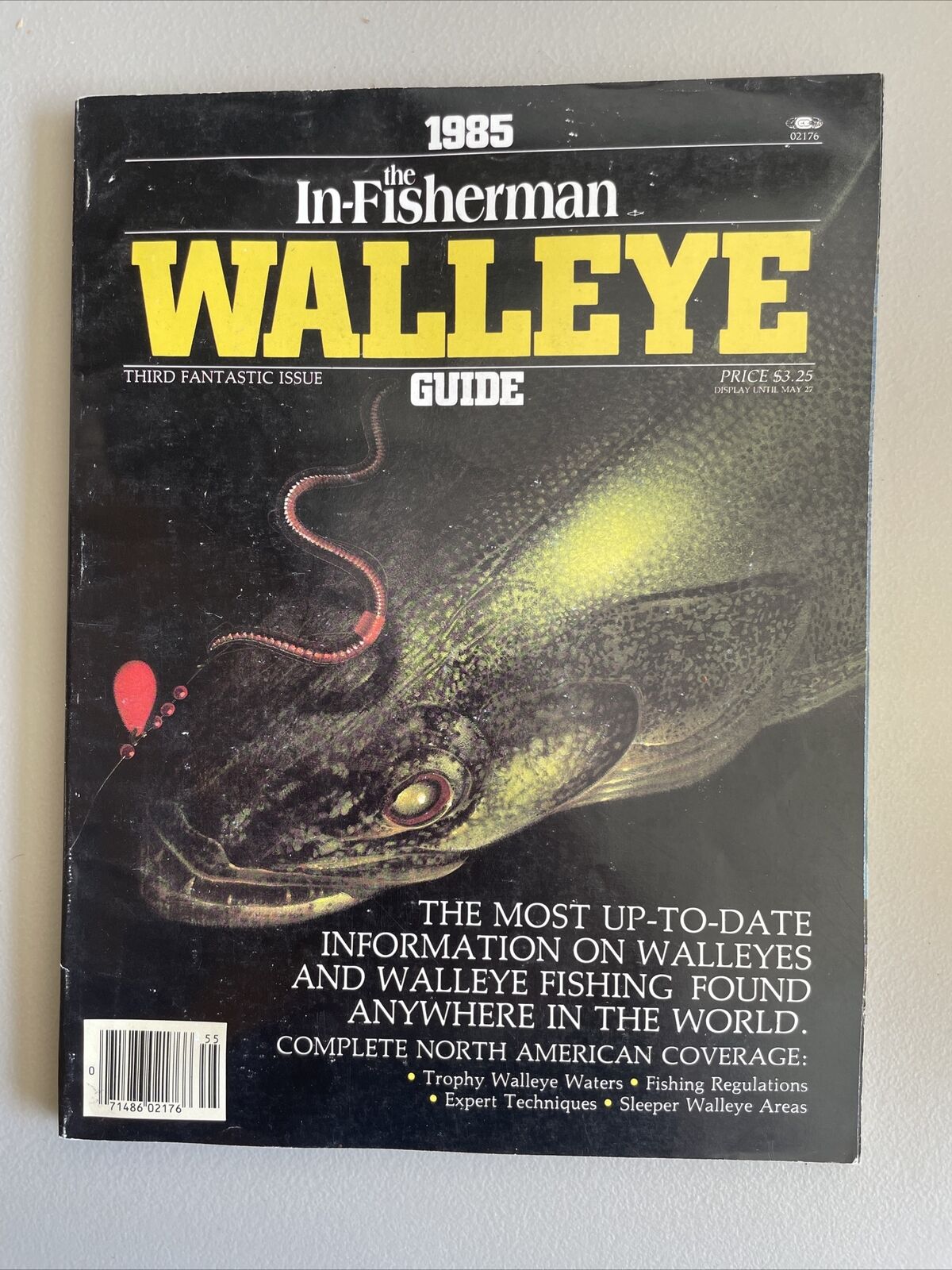 Vintage 1985 “The In Fisherman”Walleye Guide Magazine