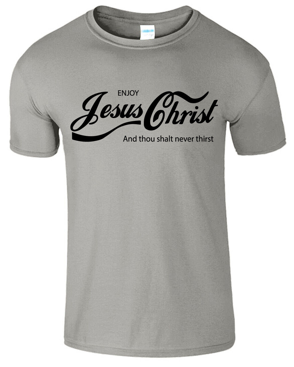 Jesus Christ Mens T-Shirt Happy Easter Funny Gift Christian Religious Cross Tee