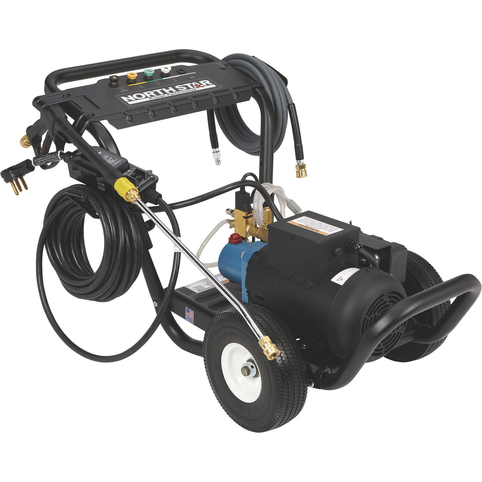 NorthStar Electric Cold Water Total Start/Stop Pressure Washer,3000 PSI, 2.5