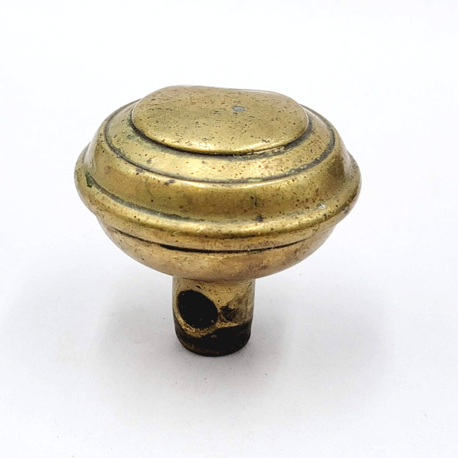 Vintage SINGLE Brass Doorknob Salvage Door Hardware 2.25\
