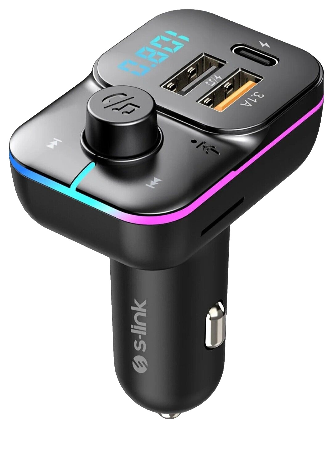 Bluetooth Car FM Transmitter MP3 Player Radio Adapter USB Charger