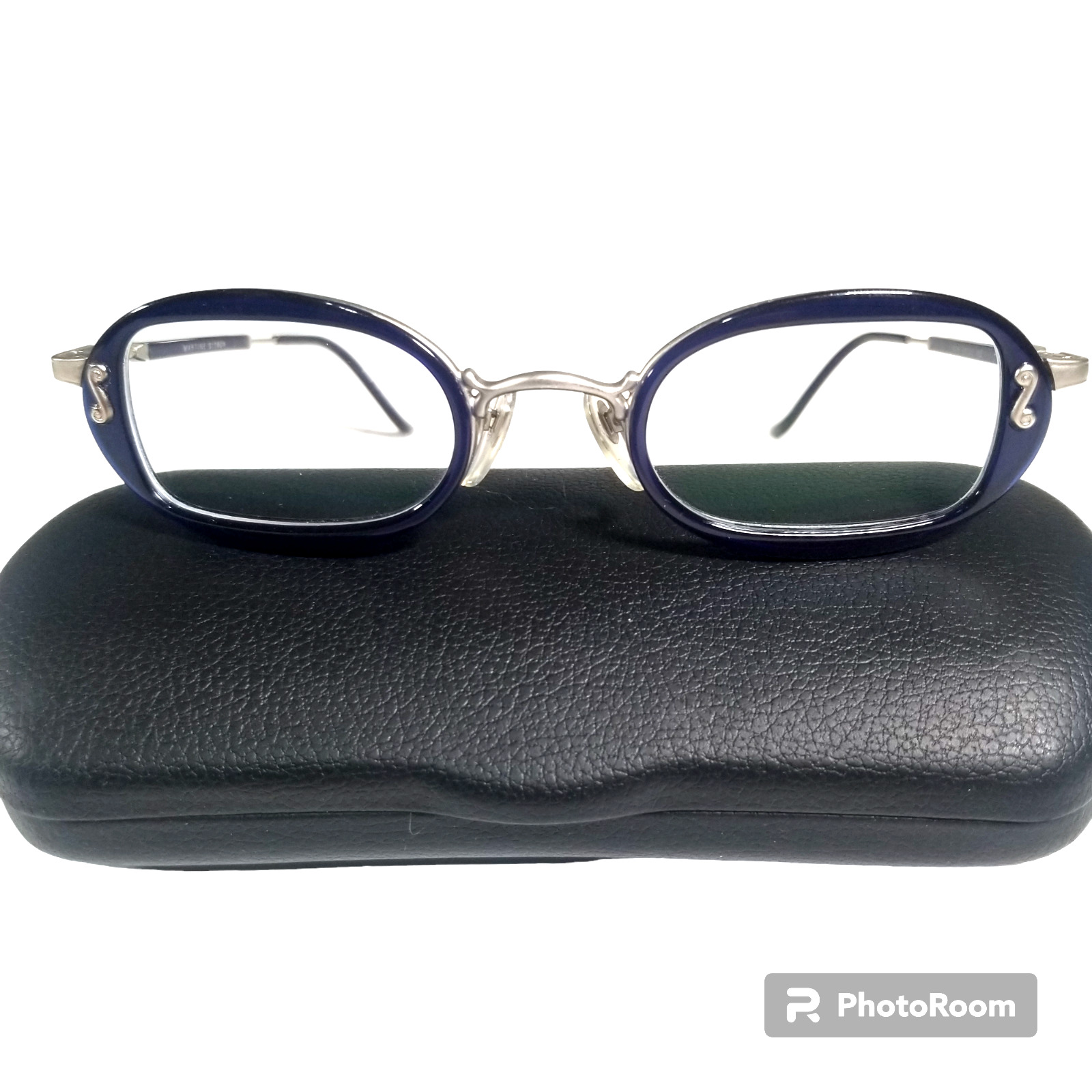 Martine Sitbon Eyeglasses Frames Vintage Wire Resin 6516 Retro Straight Tight