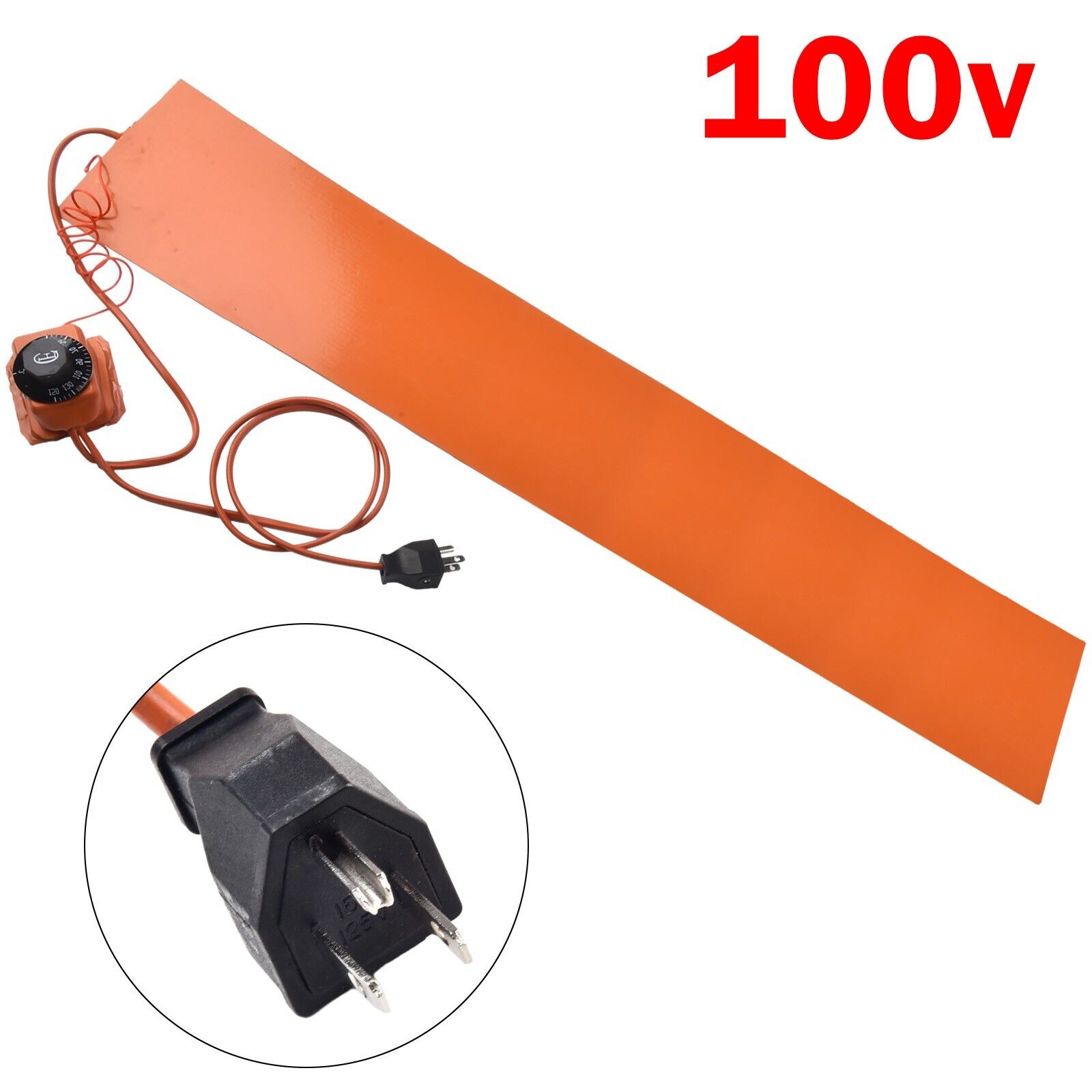 1200W Silicone Heater Thermal Guitar Side Bending Heating Pad + Controller