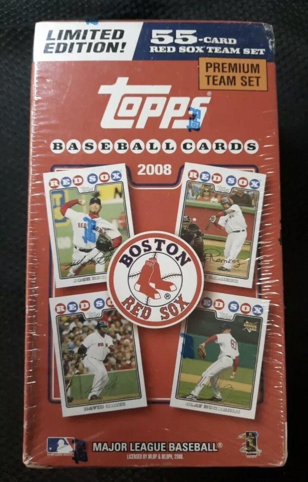 2008 Topps Boston Red Sox Blaster Box Sealed Limited Edition Team Set- NEW 🔥