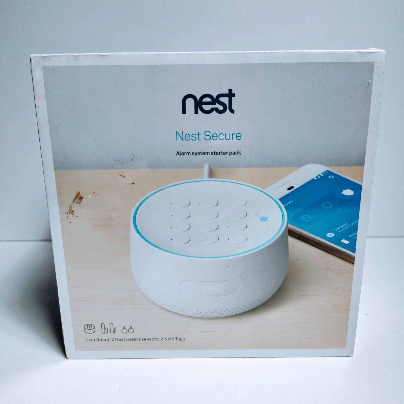 Nest Secure Alarm System Starter Pack - Genuine Brand New Sealed White