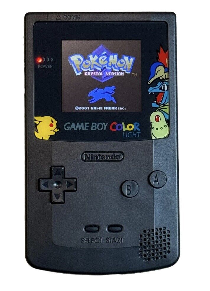 Game Boy Color Pokémon Gen 2 BLACKOUT *BACKLIT*