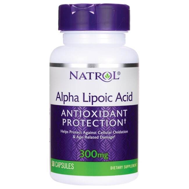 Natrol Alpha Lipoic Acid 300 mg 50 Caps