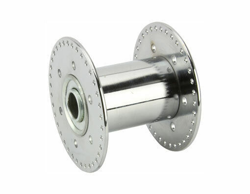 NEW ABSOLUTE 72 SPOKE HOLLOW STEEL HUB 80G IN CHROME FOR 5/8 AXLE.