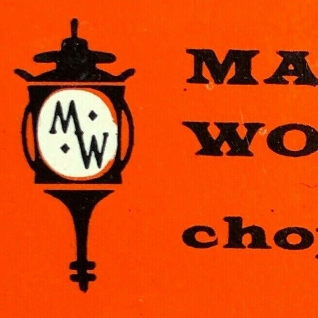 Vintage 1960\'s-70\'s Full Matchbook Manny Wolf\'s Chop House Restaurant NYC, NY