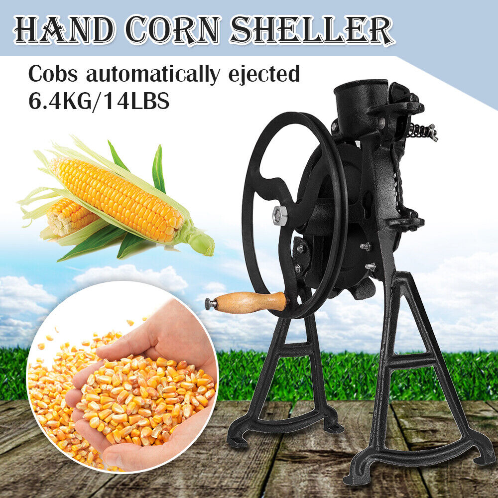Heavy Duty Manual Farm Hand Corn Sheller Thresher Not Antique Primitive