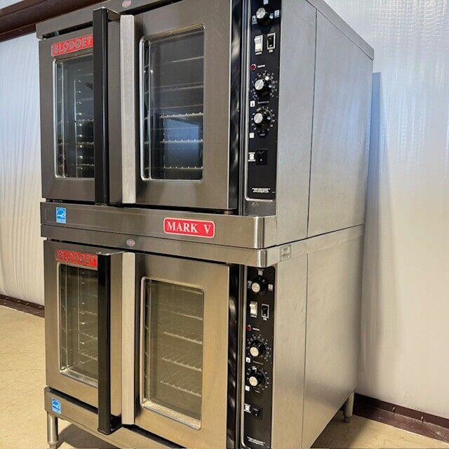 Used Blodgett Mark V Electric Double Convection Oven from School