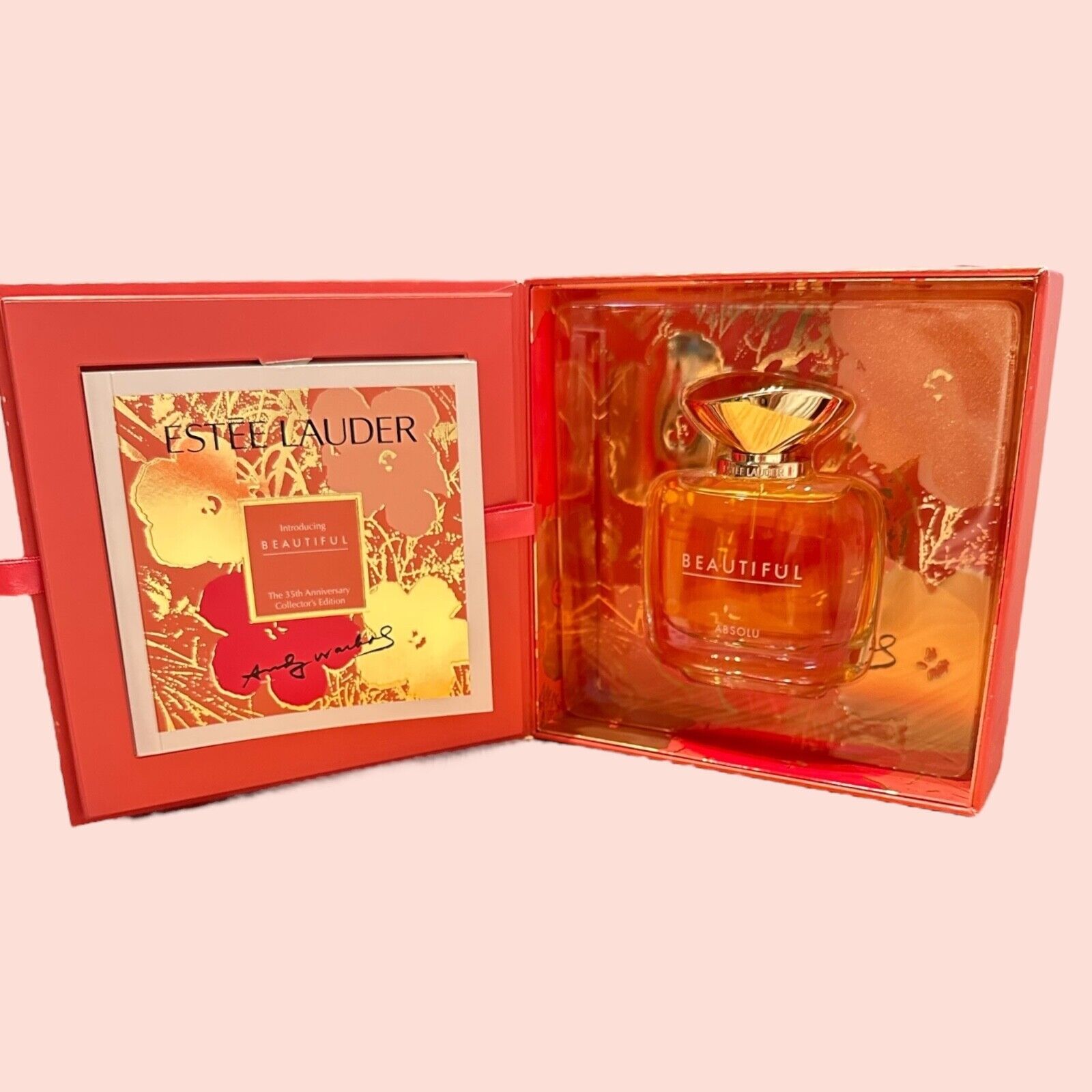 Vintage 2020 Estée Lauder Beautiful Absolu Limited Edition Andy Warhol Parfume