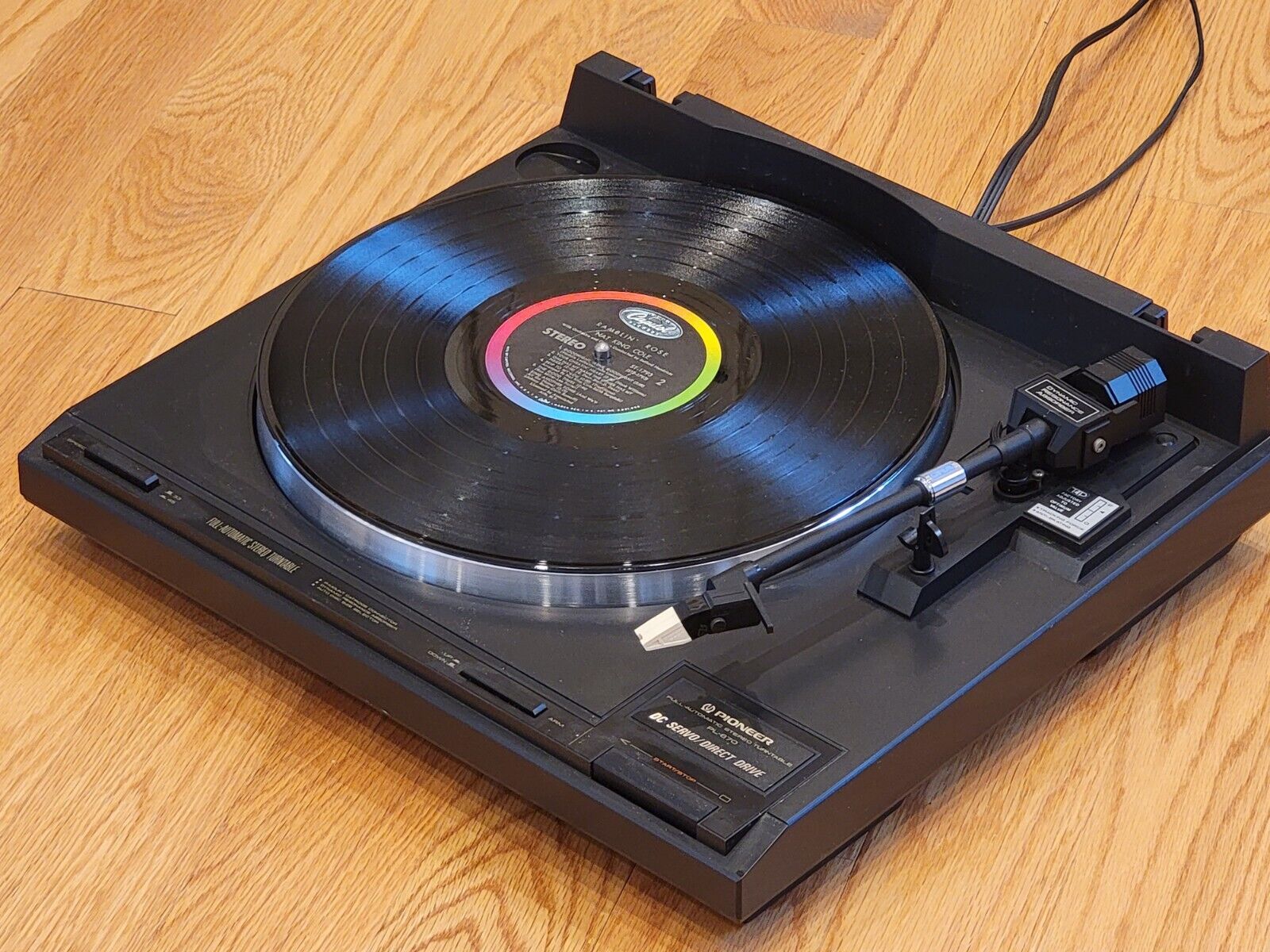 Pioneer PL-670 Turntable Direct Drive Automatic Record Player | Working | READ