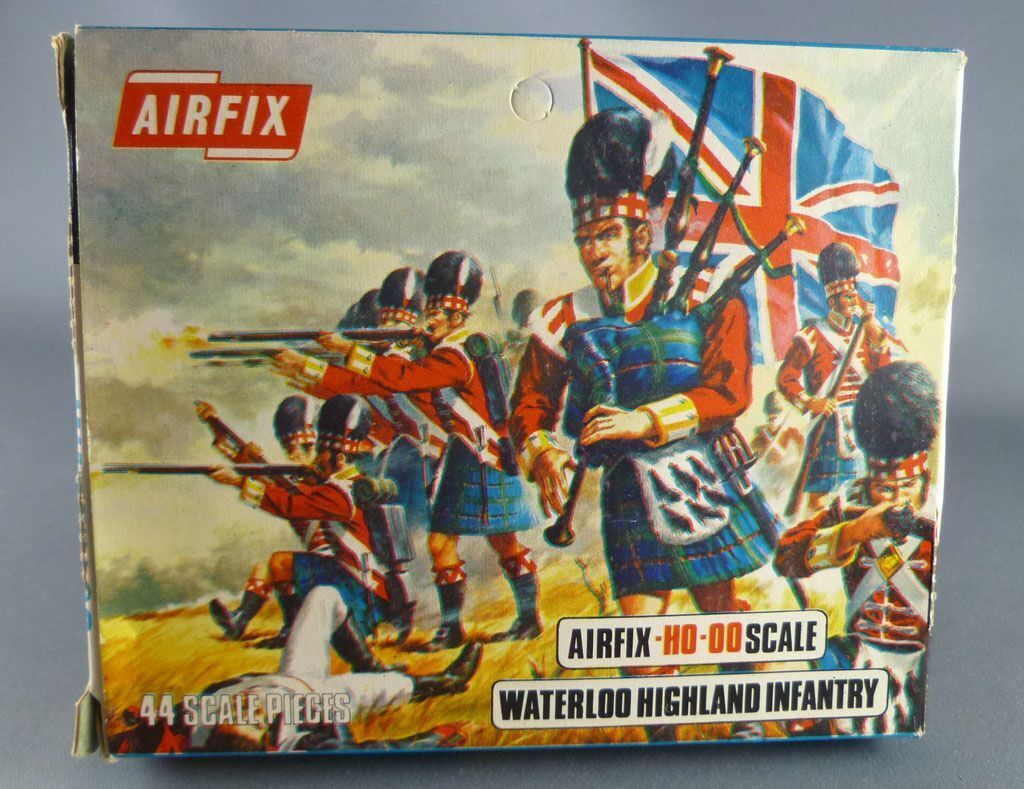 Airfix 72° Waterloo English Highlanders Infantry S35 NIB Type2