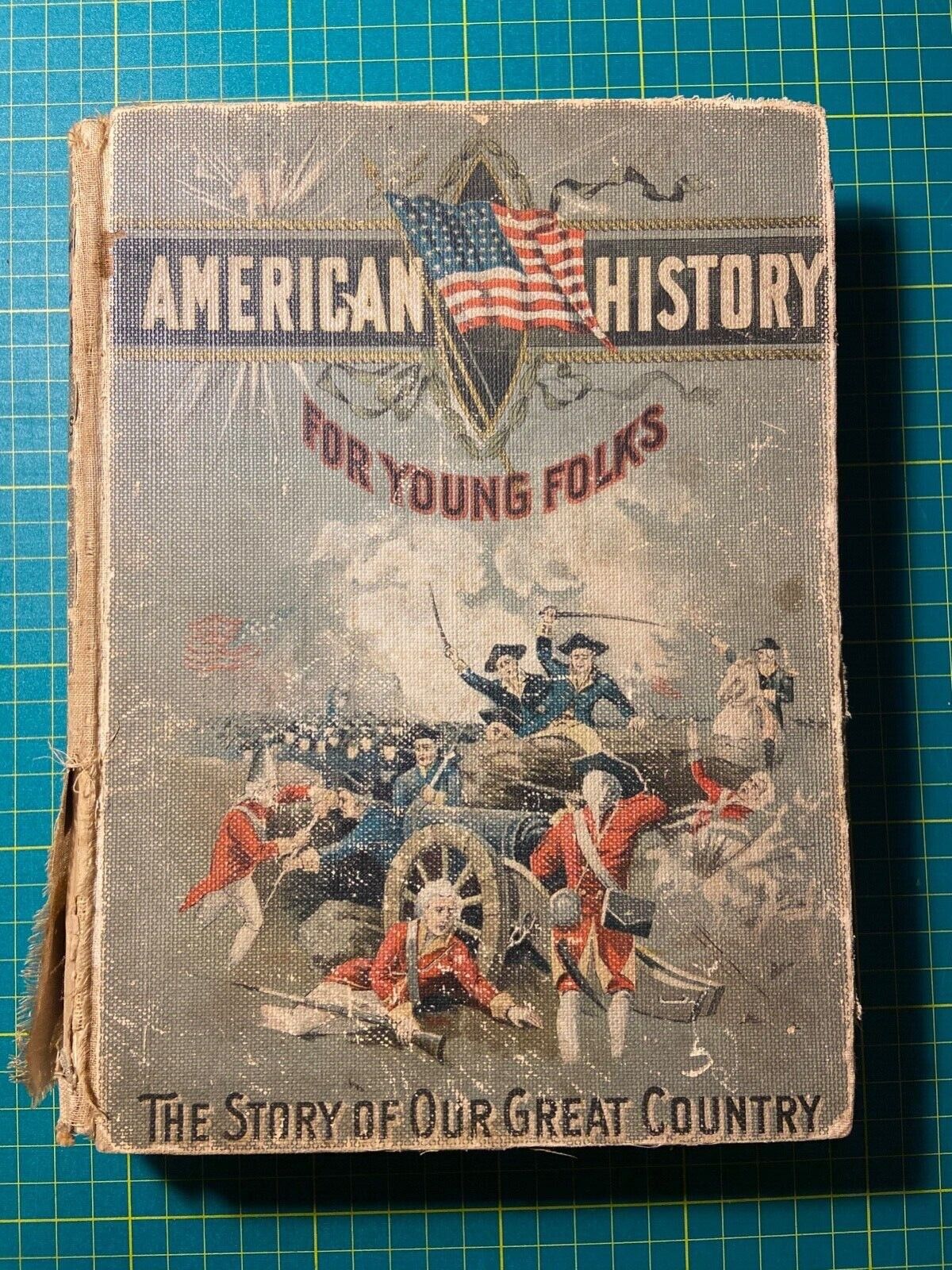 Rare Antique Book American History for Young Folks 1898 Henry Davenport Northrop