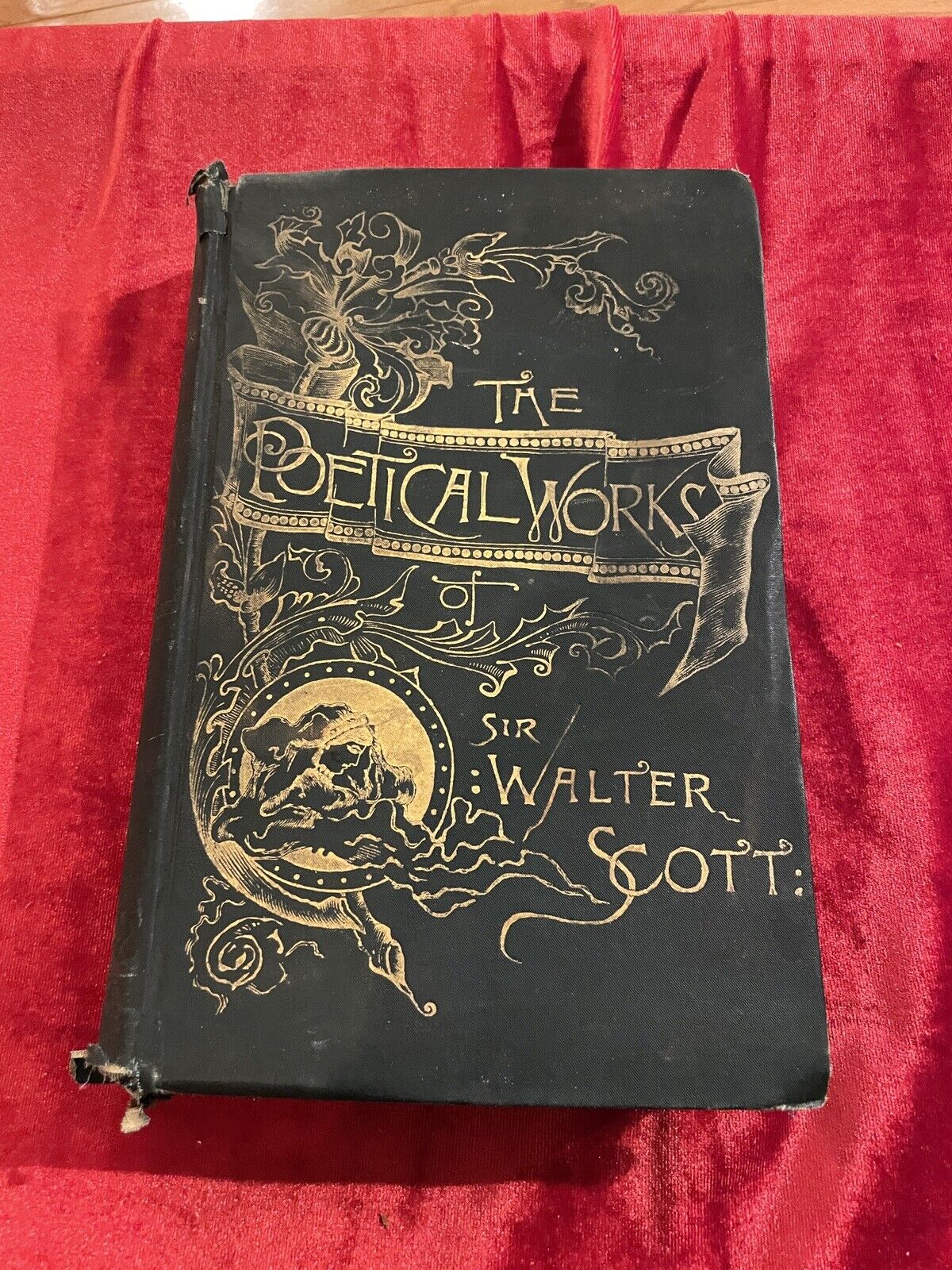 The Poetical Works of Sir Walter Scott, VOL III, Antique Poetry Book. 1895