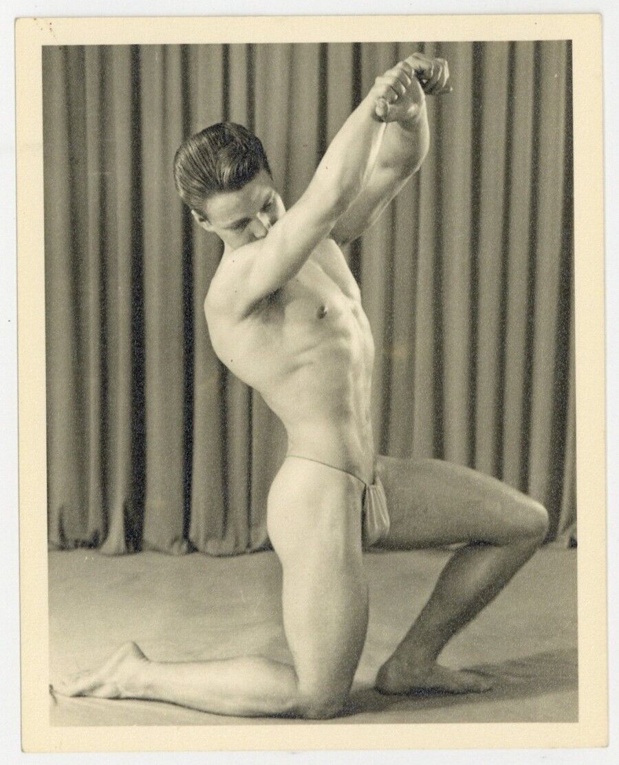 Pat Burnham 1950 Trim Toned Beefcake WPG 5x4 Don Whitman Physique Gay Photo 8598