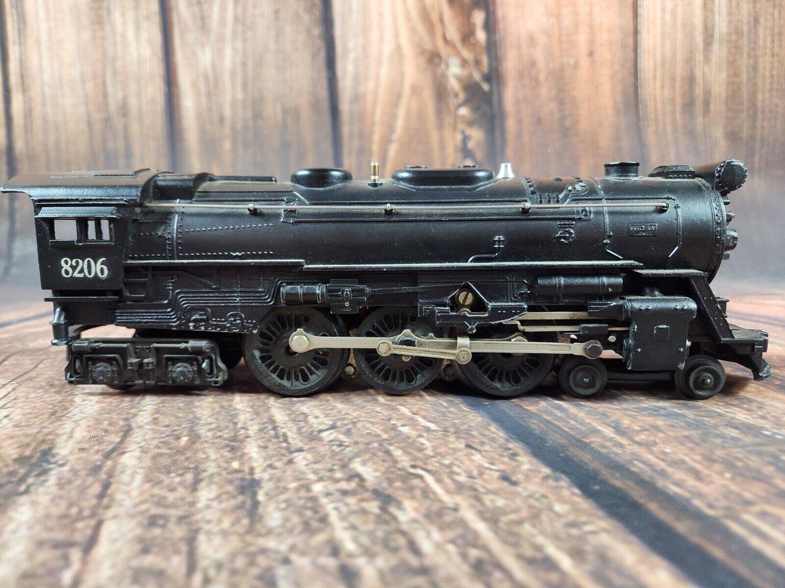 VINTAGE LIONEL #8206 O GAUGE 4-6-4 Steam Locomotive Tested Runs USA Made