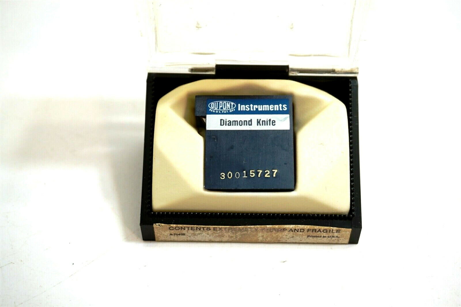 DUPONT Instruments Microtome Diamond Knife +2 deg Angle 44 deg / No 30015727