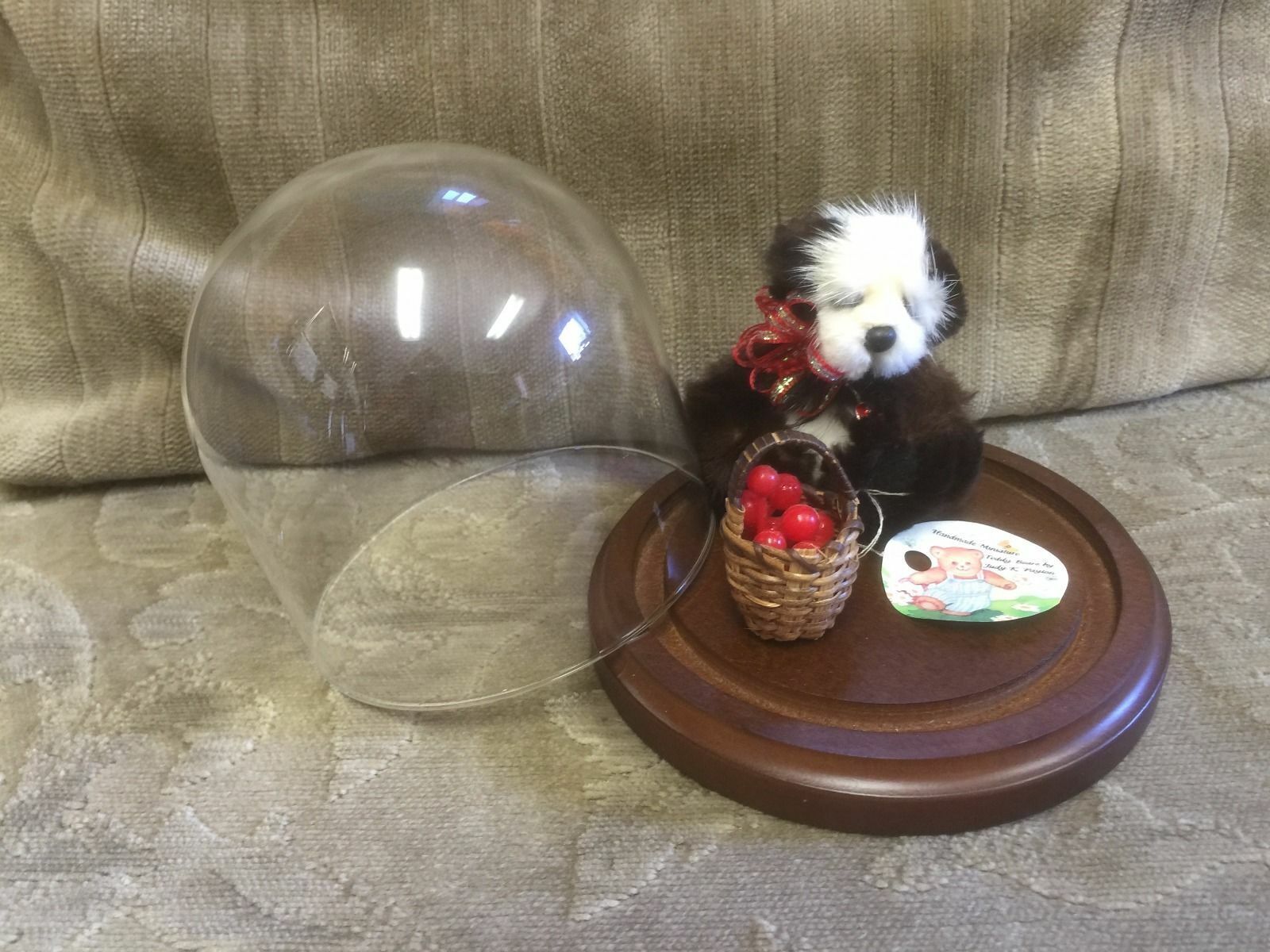 STUNNING OOAK Artist Collectible Miniature Mink Bear by Judy K Payton 3\
