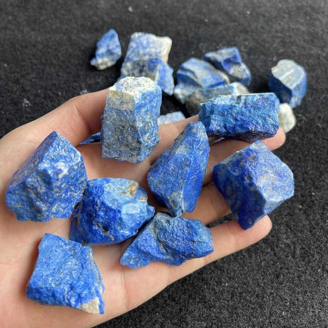 Top High Quality Lapis Lazuli Afghanistan Mine Rough Gemstones 100% Natural Raw