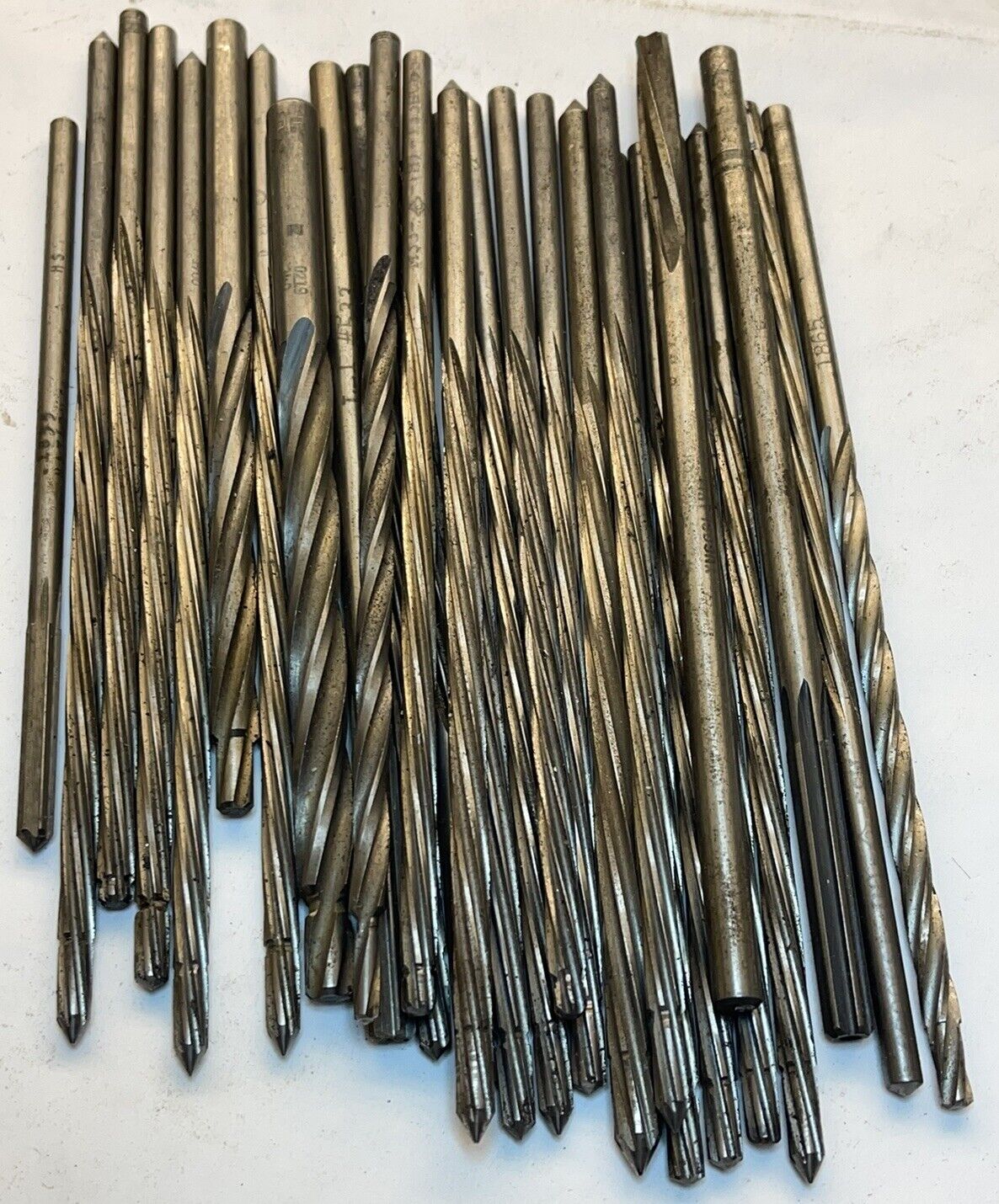 1 Lbs.Assorted Aircraft Chucking Reamers Aircraft Tool range 1/8 To 5/16(23N145)
