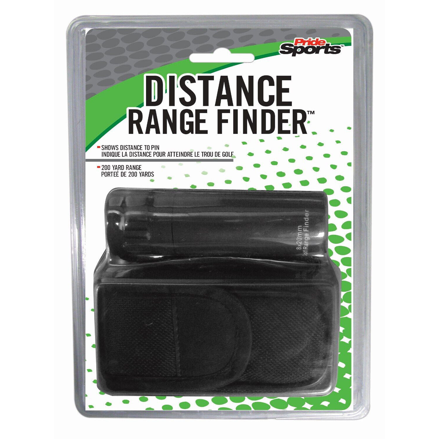 NEW Pride Sports Golf Distance Range Finder / 200 Yard Range / 