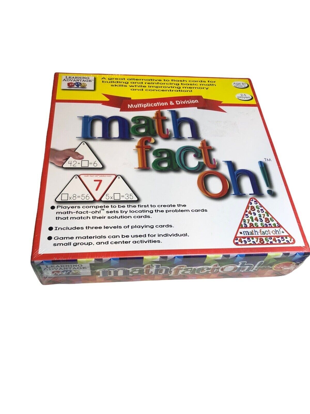 Learning Advantage Math-Fact-Oh Game, Multiplication and Division