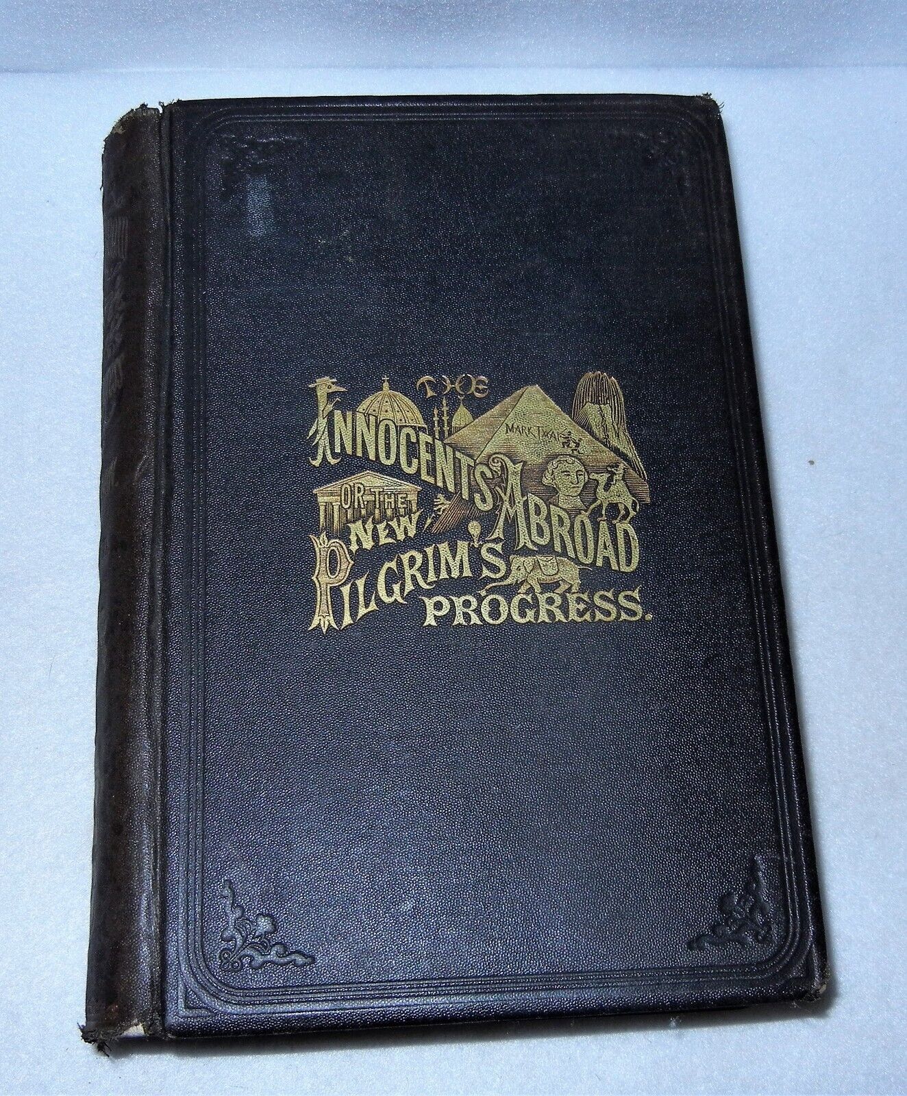 1870 Copy, Innocents Abroad or the New Pilgrim\'s Progress, Mark Twain