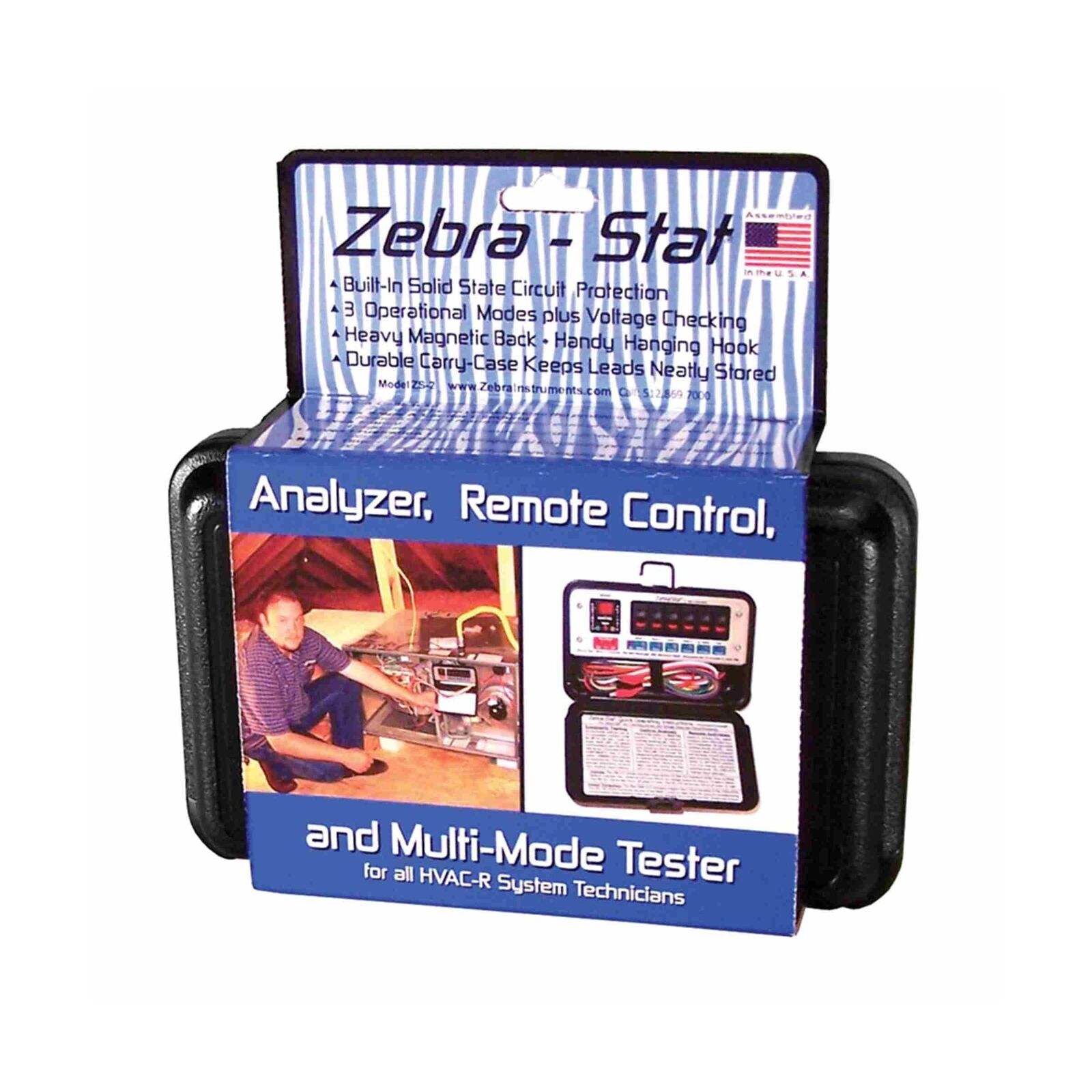 Zebra Instruments, Zebra Stat - Analyzer, Remote Control & Multi-Mode Tester ...