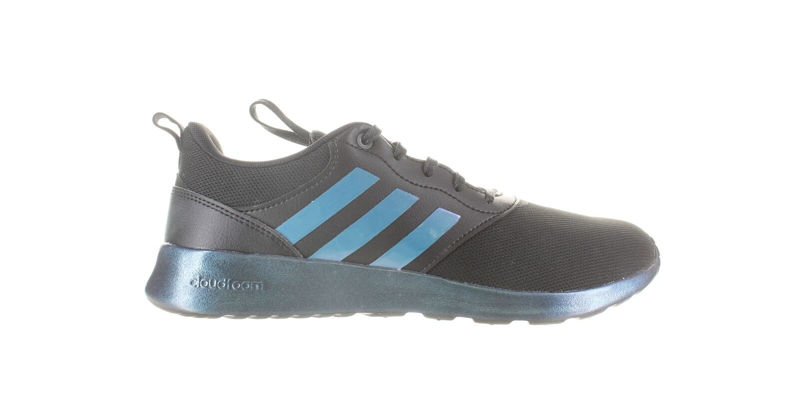 Adidas Womens Qt Racer Black Running Shoes Size 8.5 (7613199)