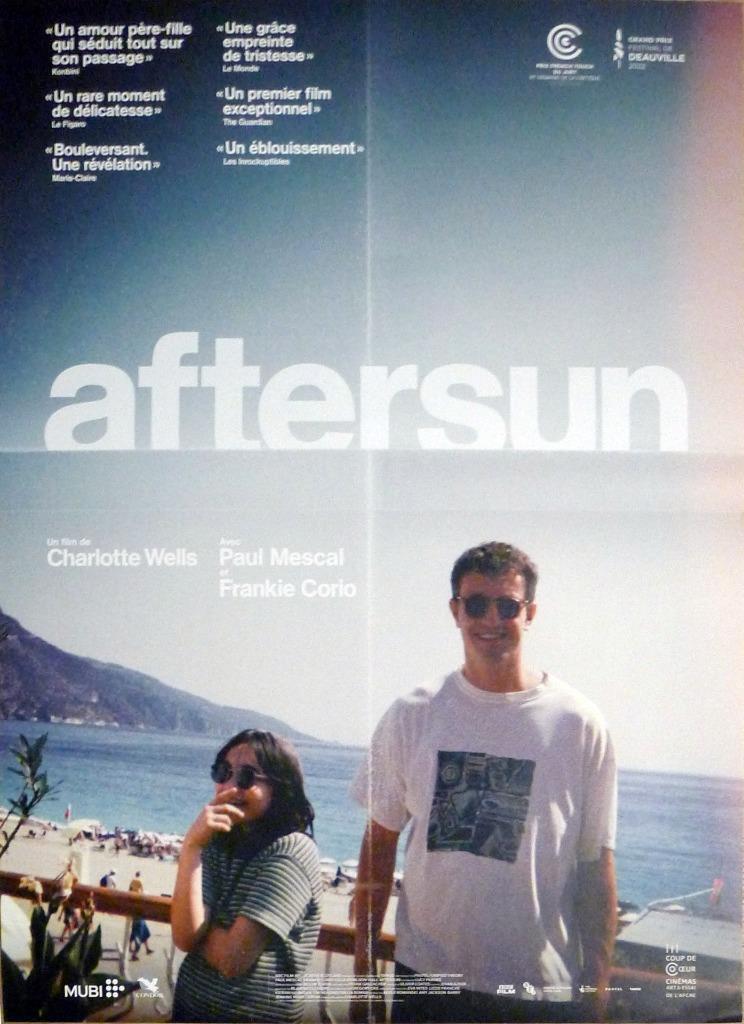 AFTERSUN - PAUL MESCAL - ORIGINAL SMALL FRENCH MOVIE POSTER