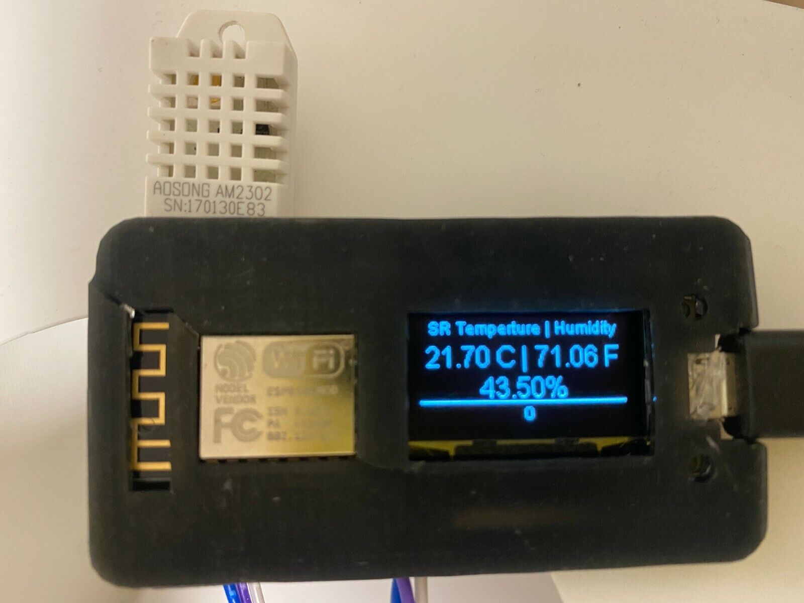 NEW Smart Thermostat Temperature and Humidity Apple HomeKit Siri * WIFI * DHT22