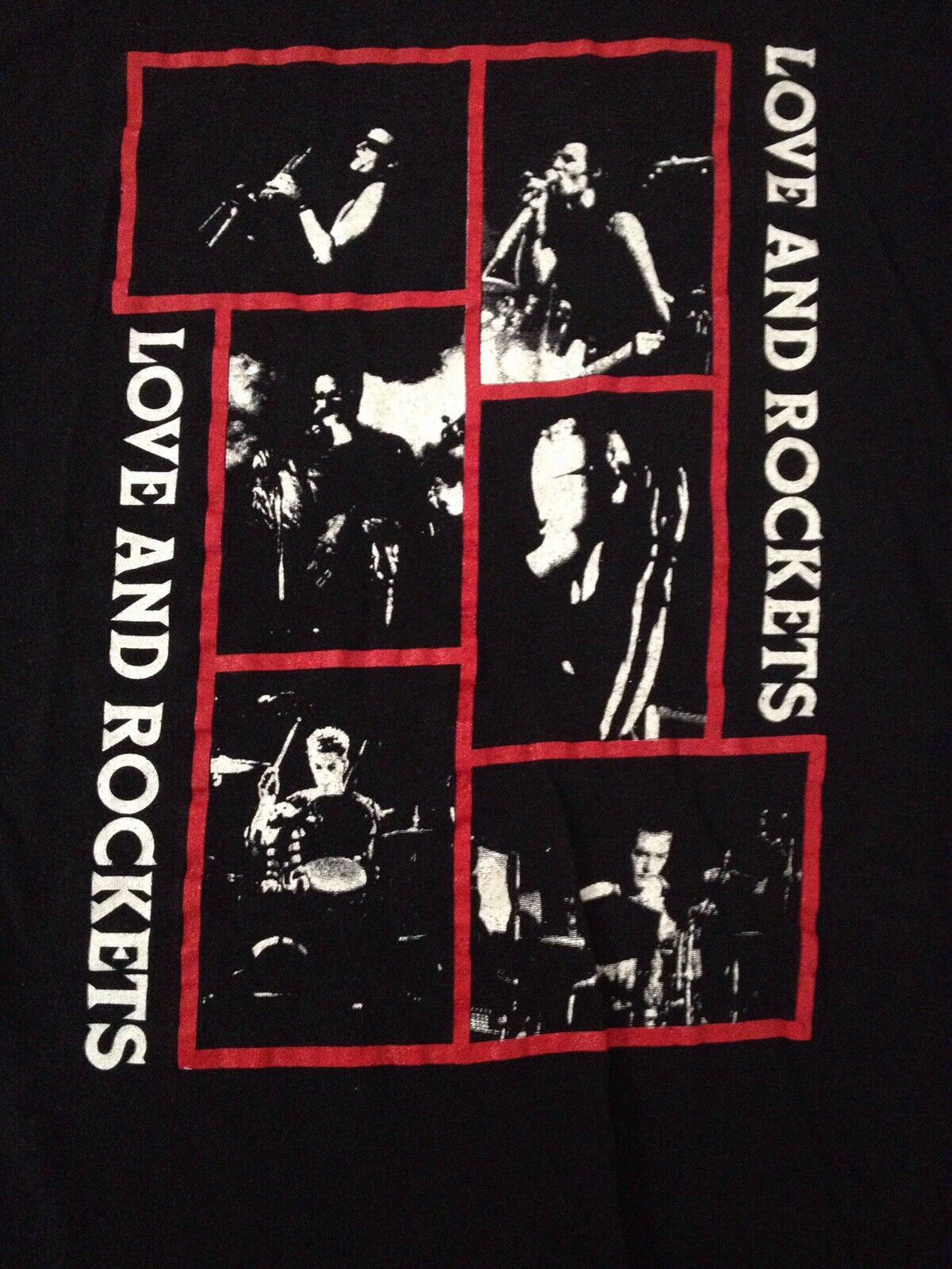Love and Rockets Vintage T-shirt L 1989 So Alive Tour Band Tee TSHIRT Size L