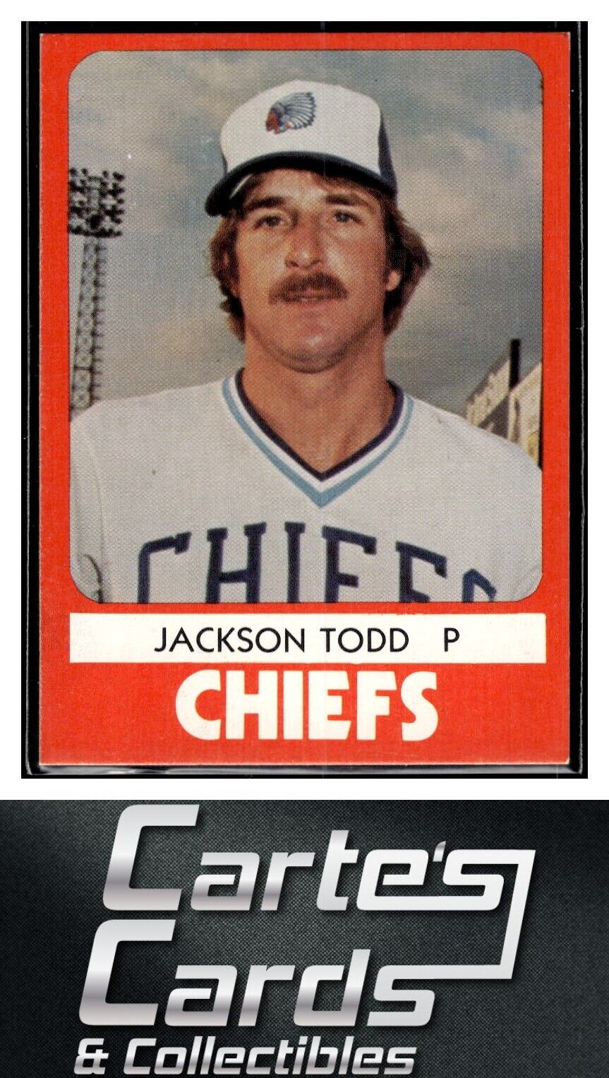 Jackson Todd 1980 TCMA Syracuse Chiefs #4  Toronto Blue Jays