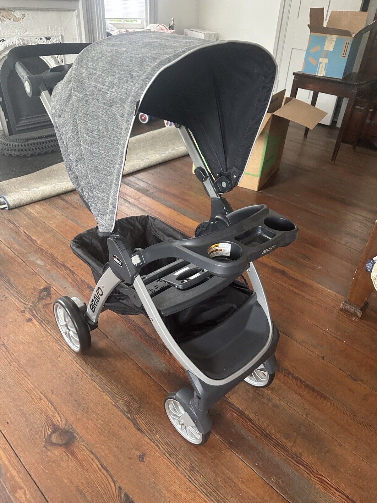 Newborn Toddler Chicco Bravo Primo Travel Trio System Stroller