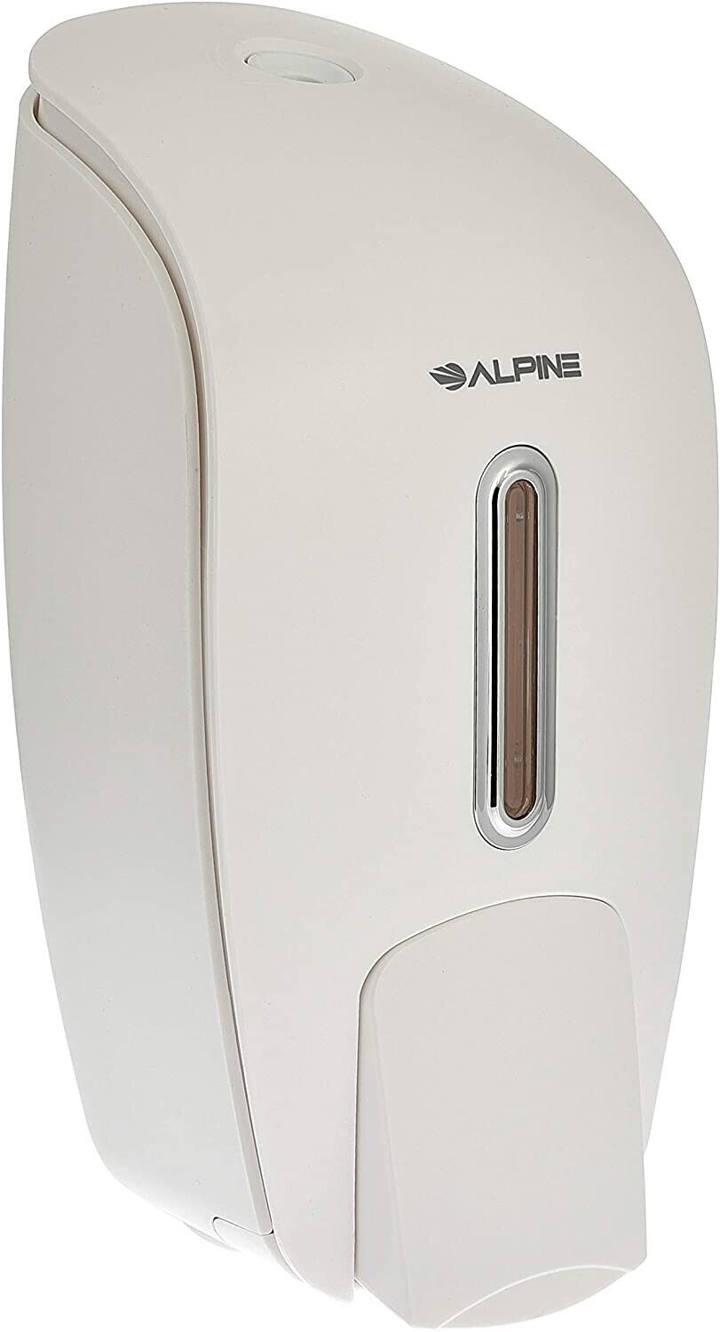 Alpine Industries 800 ml White Surface Mounted Hand Soap Dispenser great Quality