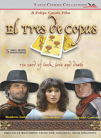 El Tres de Copas (Brand New DVD, English Subtitled) Humberto Zurita