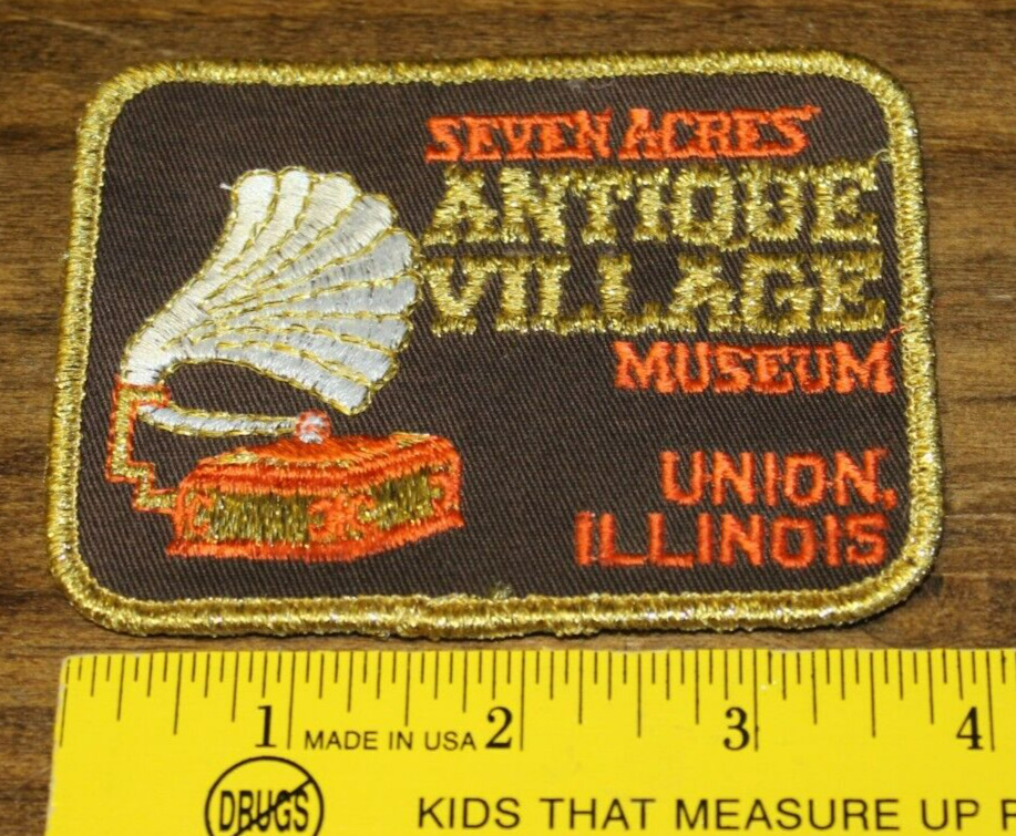 Vintage Seven Acres Antique Village Museum Union Illinois Patch Never used