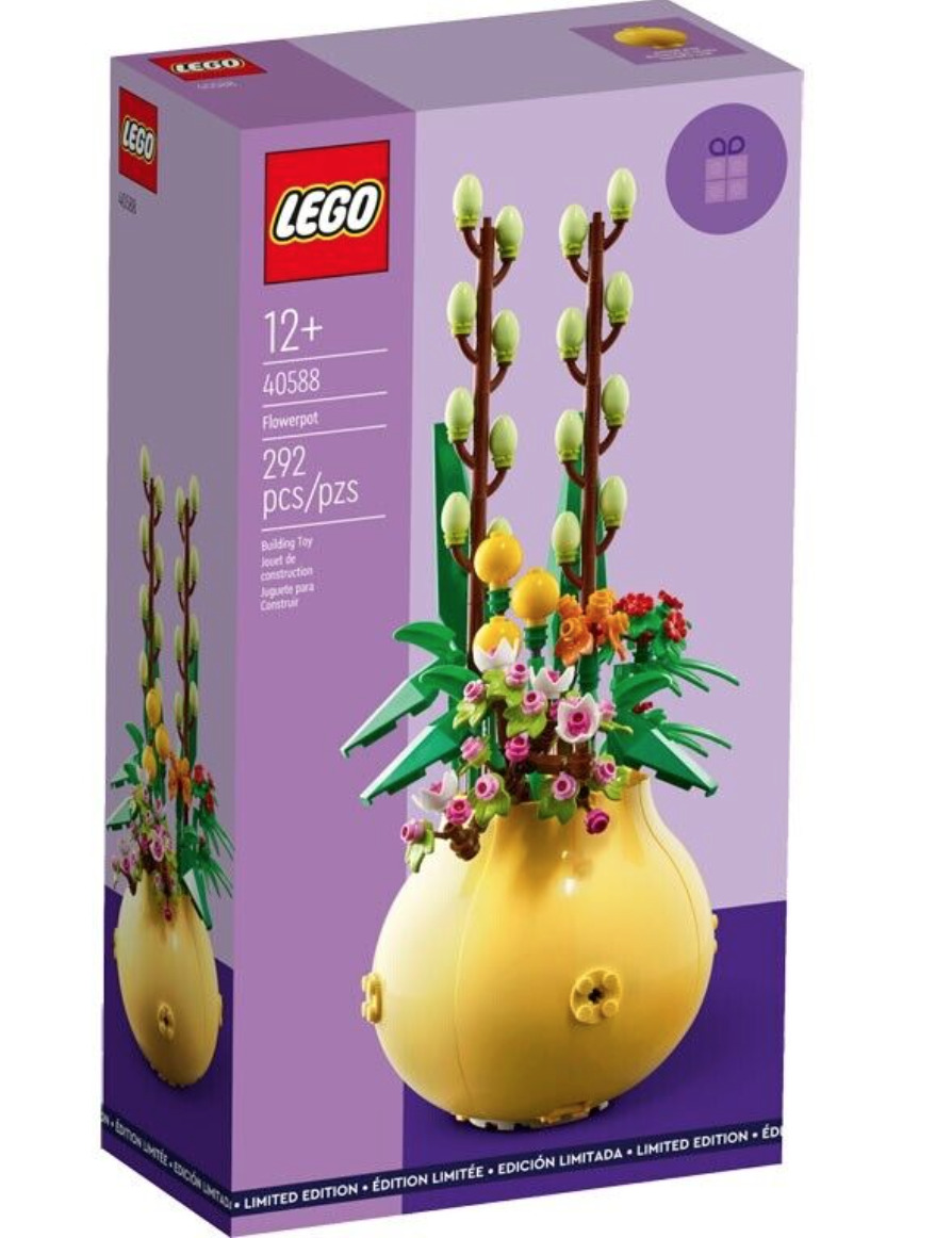 LEGO 40588 Botanical Flowerpot New Sealed Retired New 