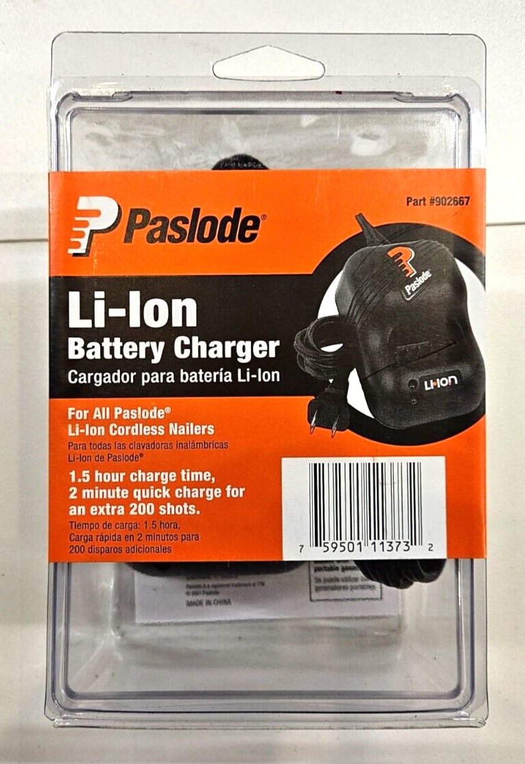Paslode Lithium-Ion Battery Charger