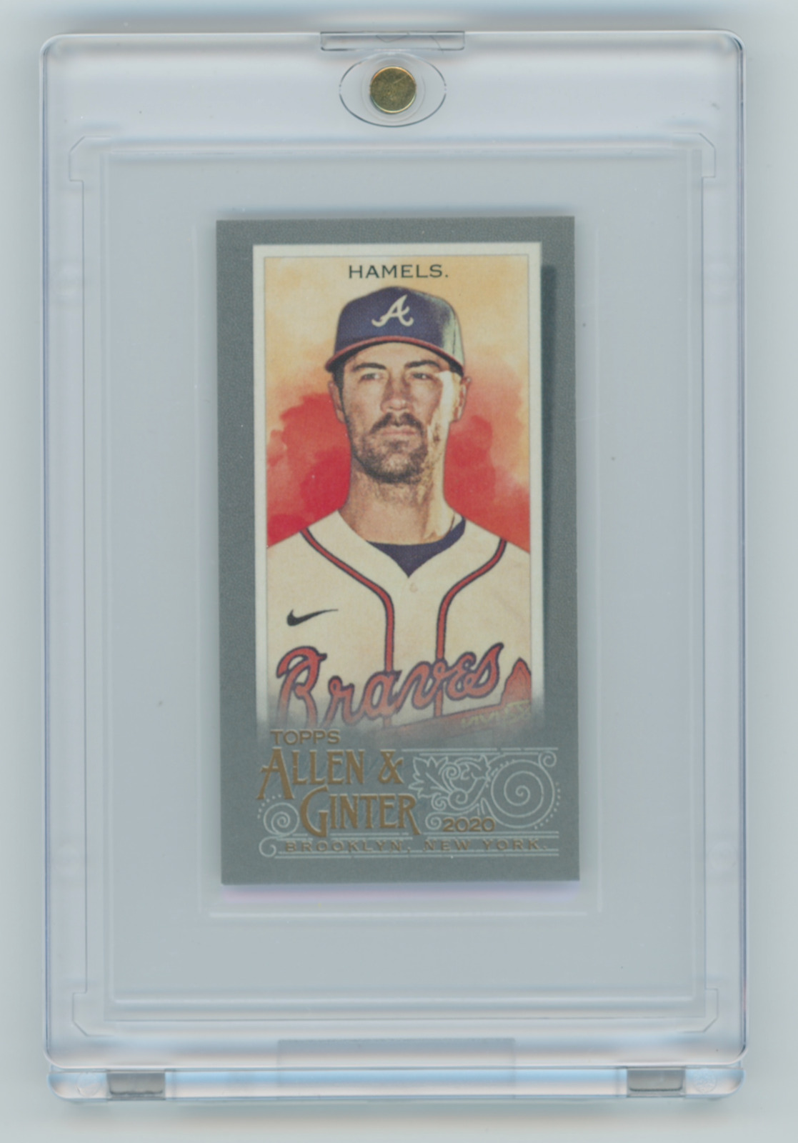 Cole Hamels 2020 Topps Allen & Ginter's X Mini Silver * 1/1 * #163